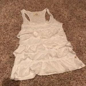 Hollister ruffle cami